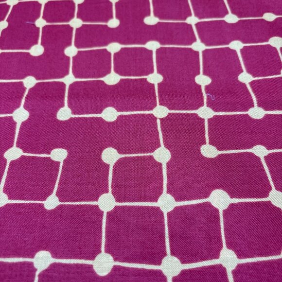 Andover Fabrics Inc Patt 5795 Red & Yellow Geometric Fabric 26x44"  Cotton - Picture 3 of 10